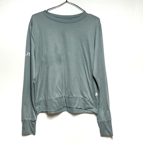 New Vuori Daydream Crewneck 2024 Green Sage Womens Sz L fits like a Medium - Picture 3 of 8